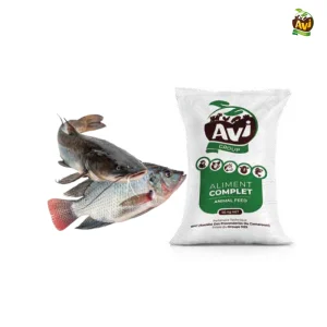 Gamme d'aliments pour poissons